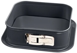 Kaiser Tortownica  Springform La Forme Plus kwadratowa 24 x 24 cm Made in Germany pokryte powłoką antyprzylepną Kai ramic nadaje się do krojenia zabezpieczony przed wyciekiem 2300638089 - Formy do ciast - miniaturka - grafika 2