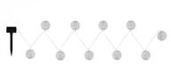 Lampy ogrodowe - Globo Lighting PRIOB girlanda solarna LED Biały 10-punktowe PRIOB Czas dostawy od 6-10 dni roboczych - miniaturka - grafika 1