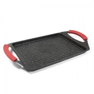 Patelnie - Moneta PRO GRILL PŁYTA GRILLOWA 45 X 27 CM POWŁOKA GREBLON C3 INDUKCJA b3A00A155227 - miniaturka - grafika 1