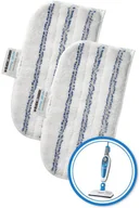 Akcesoria i części AGD - Black&Decker wkład/nakładka z mikrofibry do mopa parowego, 2szt. Black+Decker [FSMP20] FSMP20-XJ - miniaturka - grafika 1