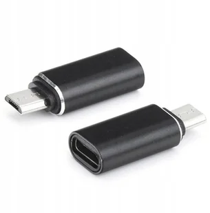 Uniwersalny Adapter Usb Typ C Na Micro Usb Czarny - Złącza, przejściówki, adaptery - miniaturka - grafika 8