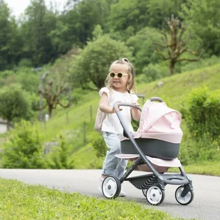 Smoby Lumarko Wózek Dla Lalek Maxi Cosi Quinny 3w1 Wózek Głęboki Gondola Spacerówka! 253117 Lek - Wózki dla lalek - miniaturka - grafika 13