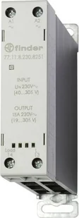 Przekaźnik modułowy półprzewodnikowy (SSR) wyjście 1NO 15A 19...305VAC zasilanie 24VDC 77.11.9.024.8251 771190248251 - Sterowniki i przekaźniki Przekaźnik modułowy półprzewodnikowy (SSR) wyjście 1NO 15A 19...305VAC zasilanie 24VDC 77.11.9.024.8251 771190248251 - Sterowniki i przekaźniki - miniaturka - grafika 1