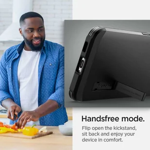 Spigen Etui Tough Armor do Samsung Galaxy S22+ Plus Black ACS03958 - Etui i futerały do telefonów - miniaturka - grafika 12