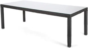 HOME &amp; GARDEN Meble ogrodowe technorattanowe Bristol 230 cm Ginger / Brown Melange 8+1 852635 - Meble ogrodowe - miniaturka - grafika 3