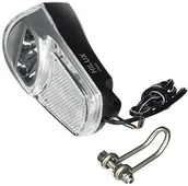 Lampki rowerowe - XLC 2500220200 reflektor, srebrny, 10 x 6 x 4 cm 2500220200 - miniaturka - grafika 1