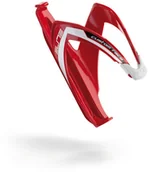 Akcesoria rowerowe - ELITE Koszyk na bidon CUSTOM RACE czerwono-biały - miniaturka - grafika 1