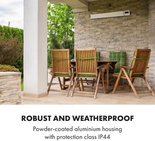 Klarstein Klarstein Cosmic Beam Smart 24, promiennik podczerwieni, 2400 W, sterowanie przy użyciu aplikacji, biały ACO7-CosmicBeSm24-WH - Ogrzewanie przenośne Klarstein Klarstein Cosmic Beam Smart 24, promiennik podczerwieni, 2400 W, sterowanie przy użyciu aplikacji, biały ACO7-CosmicBeSm24-WH - Ogrzewanie przenośne - miniaturka - grafika 8