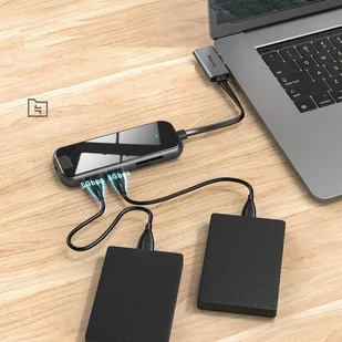 Baseus CAHUB-FZ0G - Stacje dokujące i replikatory portów - miniaturka - grafika 8