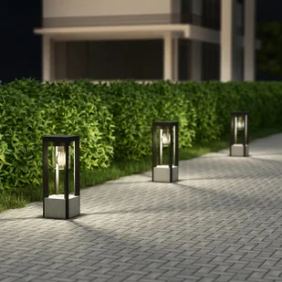 Lucande Lucande Kalisa lampa cokołowa, E27 - Lampy ogrodowe - miniaturka - grafika 2