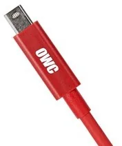 OWC Kabel USB Thunderbolt Kabel - czerwony -3 m - OWCCBLTB3MRDP - Kable USB OWC Kabel USB Thunderbolt Kabel - czerwony -3 m - OWCCBLTB3MRDP - Kable USB - miniaturka - grafika 3