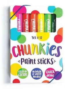 Farba w Kredce Chunkies Paint Sticks 12 kolorów KOLOROWE BALONIKI - Przybory szkolne - miniaturka - grafika 2