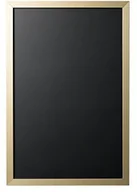 Tablice i flipcharty - Bi-Office Black Board Gold & Silver, tablica do pisania kredą 60x40 cm PM0325618 - miniaturka - grafika 1