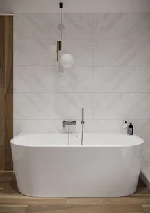 Cersanit Wanna wolnostojąca Crea przyścienna S301-301 S301-301 - Wanny - miniaturka - grafika 4