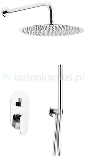 KFA Armatura Armatura Halit zestaw prysznicowy chrom 482951100 - Zestawy prysznicowe KFA Armatura Armatura Halit zestaw prysznicowy chrom 482951100 - Zestawy prysznicowe - miniaturka - grafika 1
