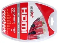 Kable - Conotech Kabel HDMI-HDMI v.2.0 1,5m NS-015R 4K NS-015R 4K - miniaturka - grafika 1