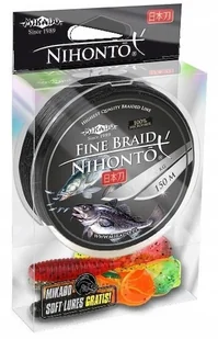 Mikado Plecionka Nihonto 0,06/150m 3,25kg Czarna - Żyłki wędkarskie - miniaturka - grafika 2