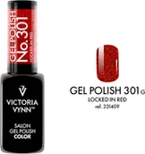 Lakiery hybrydowe - Victoria Vynn Victoria Vynn Salon Gel Polish COLOR kolor: No 301 Locked in Red 331409 - miniaturka - grafika 1