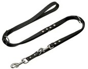 Artykuły szkoleniowe - Karlie Rondo smycz wiklinowa, ciesząca się, czarny - miniaturka - grafika 1