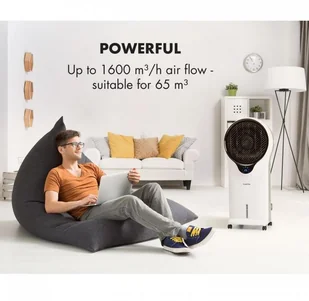 Klarstein Whirlwind 3-in-1 Wentylator schładzacz powietrza Nawilżacz powietrza 5 ACO4-Whirlwind - Klimatory - miniaturka - grafika 2