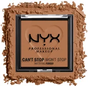 Pudry do twarzy - NYX professional makeup Professional Makeup - CAN''T STOP WON''T STOP - Mattifying Powder - Matujący puder do twarzy - 6 g - MOCHA - miniaturka - grafika 1