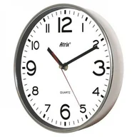 Zegary - Atrix Zegar ścienny z metalizowaną ramką WD ATE2019WD - miniaturka - grafika 1