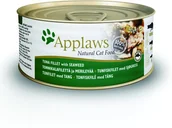 Mokra karma dla kotów - Applaws Cat Tin Tuna Fillet and Seaweed 12x(6x70g) mokra karma dla kota Filet z tuńczyka i wodorosty - miniaturka - grafika 1