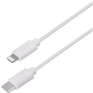 Kabel Isy IUC-2500 Usb C - Lightning 1m Biały - Kable USB - miniaturka - grafika 2