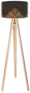 Lampy stojące - Macodesign Lampa podłogowa Etno koła tripod-foto-090p, 60 W - miniaturka - grafika 1