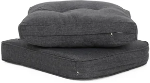 HOME &amp; GARDEN Meble ogrodowe technorattanowe Bergamo Light Grey / Grey Melange 456235 - Meble ogrodowe - miniaturka - grafika 12