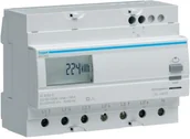 Liczniki energii elektrycznej - HAGER Licznik energii elektrycznej 3-fazowy EC362 EC362 - miniaturka - grafika 1