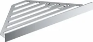 Półki łazienkowe - Hansgrohe 41741000 AddStoris Koszyk narożny chrom - miniaturka - grafika 1