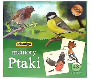 Adamigo Memory Ptaki - Gry planszowe - miniaturka - grafika 2