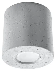 Sollux Lighting Nowoczesna Lampa Sufitowa Plafon ORBIS Beton Loftowe Oświetlenie SL.0488 - Lampy sufitowe - miniaturka - grafika 3