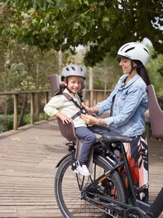 Bobike Maxi Exclusive Tour Toffee Brown fotelik rowerowy do ramy - model 2021 8011300031 - Foteliki rowerowe - miniaturka - grafika 6