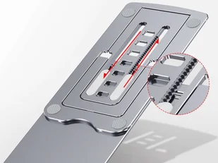 Alogy Regulowany stojak na telefon Alogy składana podstawka na biurko Srebrny 9563X27 - Uchwyty samochodowe do telefonów Alogy Regulowany stojak na telefon Alogy składana podstawka na biurko Srebrny 9563X27 - Uchwyty samochodowe do telefonów - miniaturka - grafika 6