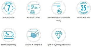 Deante Bateria umywalkowa Arnika wysoka czarna BQA_N21K - Baterie umywalkowe - miniaturka - grafika 2