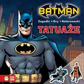 Kolorowanki, wyklejanki - Zielona Sowa Tatuaże Batman praca zbiorowa - miniaturka - grafika 1
