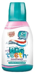 Aquafresh Aquafresh My Big Teeth Płyn do płukania dla dzieci 6+ Fruity 300ml 607499 - Płyny do płukania jamy ustnej - miniaturka - grafika 6