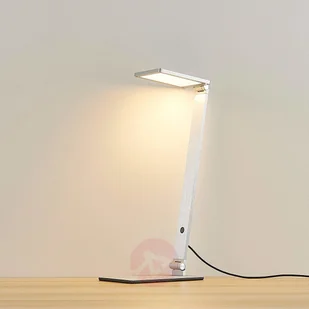 Lampenwelt com Resi ściemniana lampka biurkowa LED - Lampy stojące - miniaturka - grafika 5