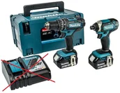 Zestawy elektronarzędzi - MAKITA Wiertarko-wkrętarka DLX213TJ + DTD152 131796 - miniaturka - grafika 1