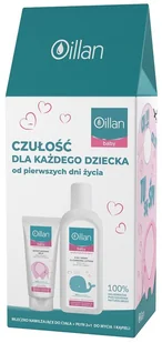 Oceanic S.A. Oillan Baby płyn do mycia i kąpieli 2w1 od pierwszych dni życia 400 ml + mleczko nawilżające 200 ml [ZESTAW] 7085323 - Kosmetyki kąpielowe dla dzieci - miniaturka - grafika 2