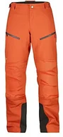Spodnie narciarskie - Fjällräven górskich dni Eco-Shell Trousers Women  nieprzemakalne spodnie do użytku na zewnątrz, 42 89867_L/42_Naranja (Hokkaido Orange) - miniaturka - grafika 1