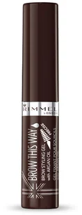 Rimmel Tusz do brwi Brow This Way nr 003 Dark Brown 5ml Coty - Pozostałe kosmetyki - miniaturka - grafika 3
