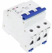 Bezpieczniki elektryczne - LEGRAND C16 Nadprądowy Bezpiecznik 3P C16A 3FAZ - miniaturka - grafika 1