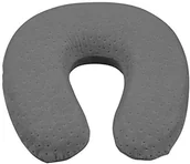 Akcesoria do fotelików - PETEX Petex 44490018 rolka na kark, welur, ok. 29 x 28 cm, szary 44490018 - miniaturka - grafika 1