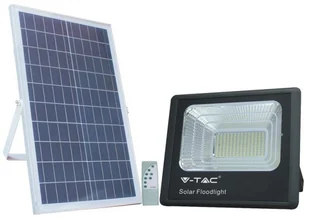 v-tac Projektor LED Solarny V-TAC 40W IP65 VT-200W 6000K 3100lm - Lampy pozostałe - miniaturka - grafika 4