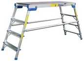 Drabiny - 996 99675135 Aluminiowy podest roboczy wysokość robocza 2,69m) 75135-uniw - miniaturka - grafika 1