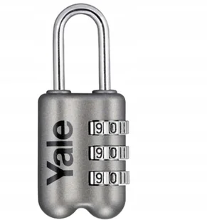Yale num lock 3 cyfrowy Szary lub czerwony, szary YP2/23/128/1G - Kłódki - miniaturka - grafika 2