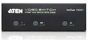 Aten VS0201 2-Port VGA Switch with Audio (VS0201-AT-G) - Pozostałe akcesoria sieciowe - miniaturka - grafika 2